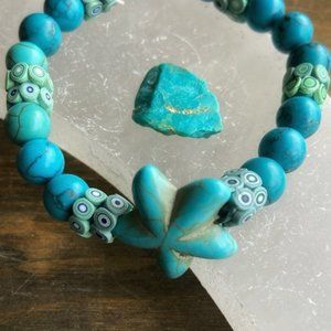 STARFISH TURQUOISE STONES BRACELET